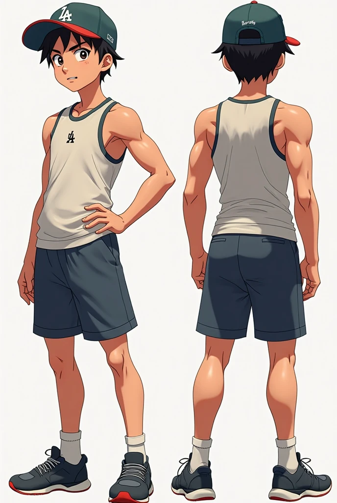 Masterpeice, best quality, correct annatomy, refrence sheet, male, underwear, athletic, multiple poses, front and back, muscular, adult, full body,