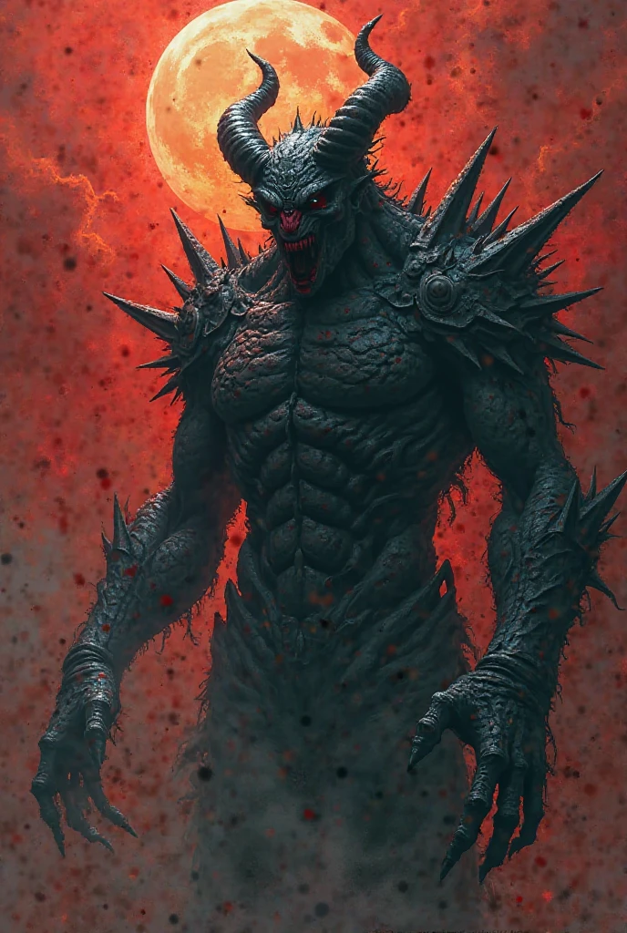 (Gore), Godzilla, defeat, Dying lying,(stomach cut), (Blood gushes out), (Screaming with a pained expression), Wounds all over the body, Face also injured, Blood dripping from the wounds, Vomiting a large amount of blood, half of the body Torso cutting,Lower Body Blood and guts spilling out,