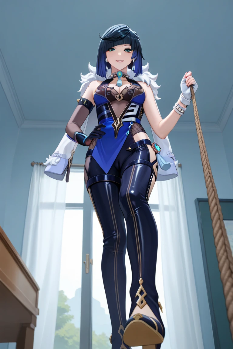 One Girl, Shiny skin, 最high quality, (Game CG:1.4), Browsing Caution, Beautiful face and eyes in every detail,Big Tits、Small lingerie, Severe, Big ample breasts、((最high quality)), (Very detailed), (Very detailed CG 統合 8k 壁紙), Very detailed, High resolutionのRAWカラー写真, Professional photography,From below, (((White lace panties)))、I can see your face、(((A regretful look))),(((Embarrassed face)))、(((Are crying)))、(((Anguished expression)))、Glaring, Angry、(((Her white panties are visible through the)))、((White underwear pattern))、Dancing、((((She is embarrassed that the audience has seen her panties))))、 (((She forgot to put on her underwear so her underwear was completely visible)))、dancing, (((The audience is happy to see her panties))), (((A crowd of spectators point their cameras at her panties))), ((Nipples are visible))、Full Shot、(((Her skirt is flipped up))),(born, 最high quality, masterpiece:1.5), (Realistic, Intricate details:1.2), 超High resolution, (high quality, High resolution, The finer details), alone, Curvy Women, blush, Sweat, Oily skin, Shallow depth of field,(masterpiece、最high quality、High resolution、Unity 8k wallpaper、Very detailedCG:1)、(Awareness-raising:1.0)、One Girl、最high quality、8Kmasterpiece、((software)), ((multiple girls)), (18-year-old female, Beautiful detailed woman, policewoman),( Blue Hair),(short hair),White and thin uniform,(Black leather micro mini skirt), ((With a shy look:1.5)), Huge breasts, Hard nipples, Slim Waist, Thick thighs, Ultra mini skirt, ((Black Pantyhose)), (((I'll lift my skirt to show you my pantyhose))), ((Leg spread)), (Please open your legs),, look down,((Skirt Lift)),(((Boldly flip up the skirt)))