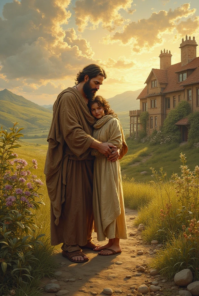 Prodigal son claiming his inheritance