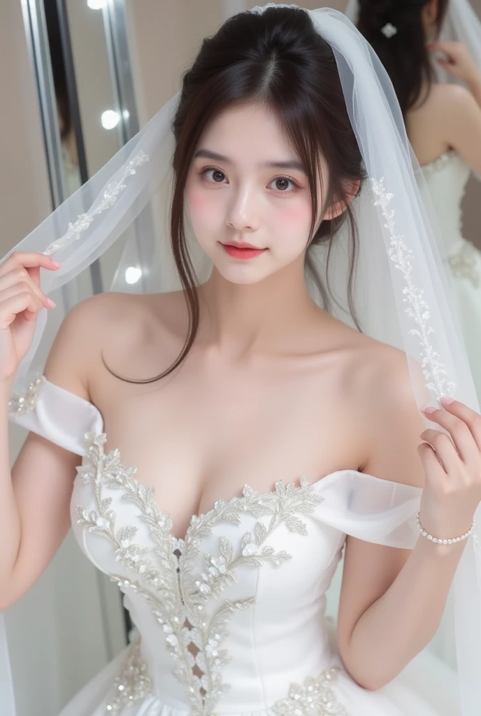 gufeng,Bare shoulders,best quality，masterpiece，Ultra-high resolution，Clear face,（realism：1.4），original photo，Cold Light，woman wearing transparent clothes underwater，Full body image，Wallpaper Anime Blue Water，Gurwitz-style artwork，Water magic close-up fantasy，author：Yang Jie，Gurwitz，A beautiful artistic illustration，Water Nymphs，Beautiful digital art work，Beautiful digital illustrations，Li Song，A beautiful anime portrait，