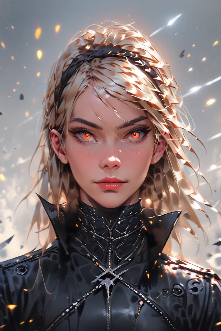 android girl, torn limbs, destroyed face, turned off, white skin, burned hair, lifeless, charred legs, open face