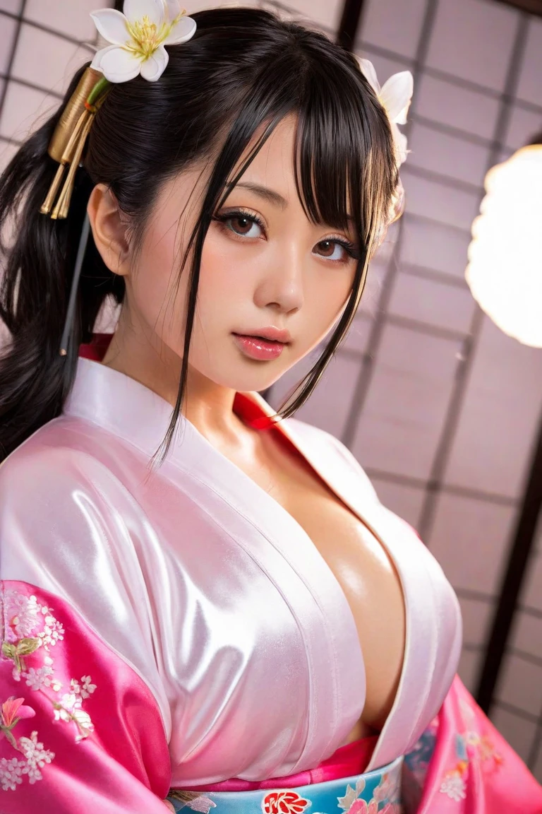 Are sleeping、nap、Full Body,(Close your eyes and sleep)、(4K、masterpiece、High resolution、Realistic and beautiful light and shadow、One Girl、Focus Only、(highest quality)、(High Resolution)、(Very delicate and beautiful)、(Beautiful 8k face)、(Brown eyes)、(I smile and close my eyes.)、(solo)、(Beautiful Skin)、(Soft Hair)、(I wore a short kimono),(There is no underwear)、((Awa Odori Pose))、((Bokeh lantern lights night background))、(reality)、Nose is too small、(Red lipstick)、(Blushing cheeks)、ponytail、(Shiny skin)、Extremely fine eyebrows、Ultra HD、(Maiko-style makeup)、Skin whitening、Long and beautiful eyelashes、Turning around like a magazine model in Kyoto、((Sleeping))、Big Breasts、(Red cheeks),I can see your thighs,From below,