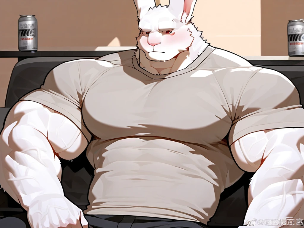 (masterpiece, best quality:1.2), man, solo, 1 dragon, dragon, fur dragon, white dragon, white fur body, fur body, white fur, white fur dragon, ears, white ears, big ears, fur ears, ears drooped back, hairy ears, bara, fluffy fur, fur body, big horn, 2 horn, bara, muscle, dilf, old man, old, grandpa, really old man, (about 70 years old), huge, tall, daddy, legs, tail, bangs, white beard, beard above mouth, looking pleasured, sexually, small bulge, shirt, tie, pants, sexy pose, SFW, long white hair, hairy, (male anthro dragon:1.3), (white body:1.1), huge pecs, look at view, bare, detail hands, butler, butler clothes, very detail, look at view, first person view, wearing glasses (((syuro, by bebebebebe)))