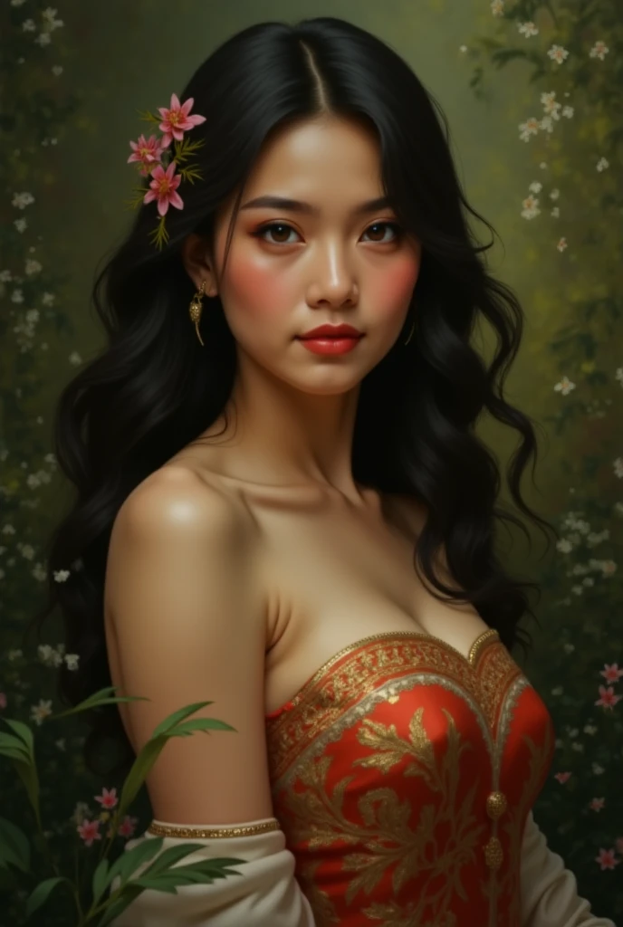 (​masterpiece, Better Quality), intricate detailes, 1girl in, dazzling, The face of Sombreada, Bathing, , relax, smil, Armpits, Woman posing on big BBC, Kissing, ((SEX:1.2)) pale-skinned female ((1girl in)), ((1boy)), Large breasts, dark-skinned male, Black Haired Man, (((masutepiece))), Yaoyörzu Momo,