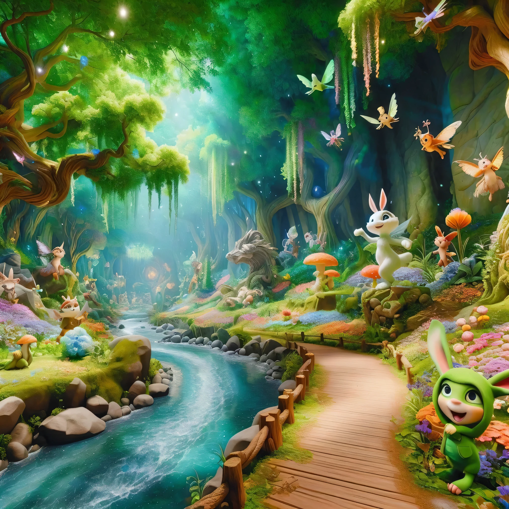 Change the filled area to fog,