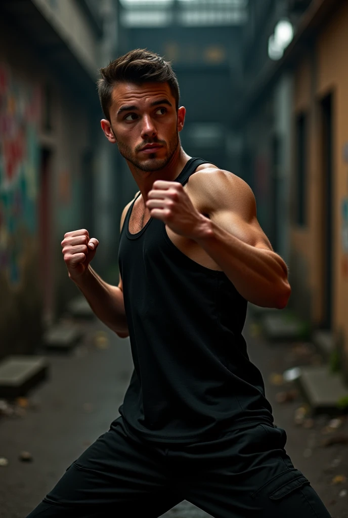 (solo, full muscle nude body photo:1.3), (action packed:1.3), , chiaroscuro, best quality, photorealistic, man, (cute), (20yo:1.2), redhead, Short white hair highly detailed,