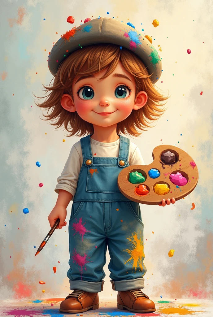 (cute baby boy smiling with red hat, paintbrush painting) Munchkin,Geometric multidimensional wall portrait, livro de arte, Tchibi,
Yang08k, Beautiful, Colouring,
Obras, of the highest quality, best quality, Arte Oficial, Beautiful and Aesthetic,