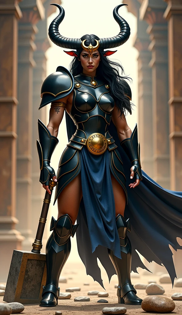 30 year old women, fabulous, gorgeous, best quality, 8k, Dark African, long dreadlock hair, blue eyes, aggressive facial expression, space marine, Fujifilm, 12k, gothic, dark, ultra sharp, new armor