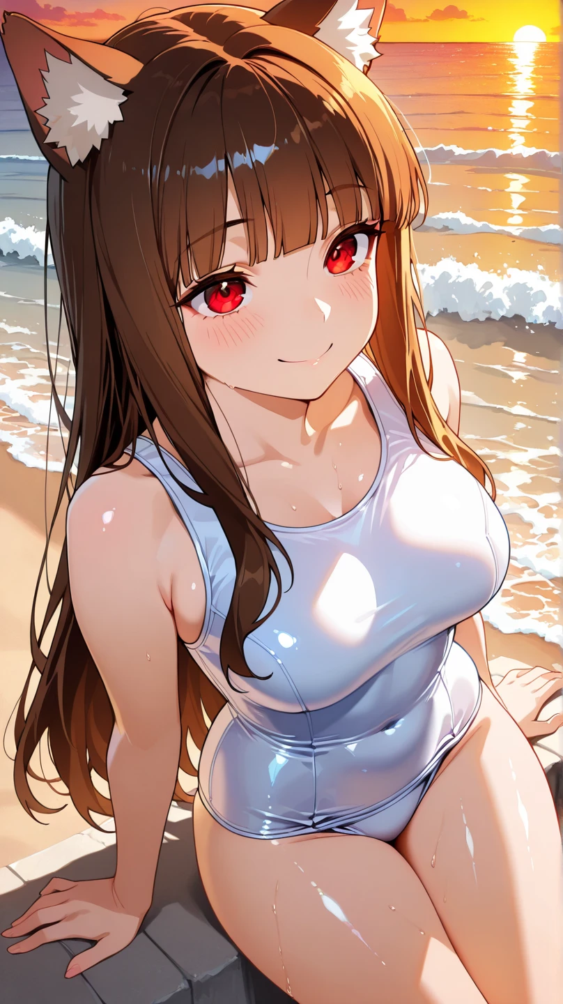mastute piece,Best Quality,insanely detailed,8k cg,nsfw,
(shoot upper body:1.3),
(1girls:1.3),standing,looking at viewr,body in front,((both arms behind back:1.4)),(swimsuit:1.3,nurse cap:1.4),(bare breasts:1.3),break,
blush,shy,(ecstasy face),(trembling:1.2),break,(light red hair:1.2),
break,
perfect breasts,perfect teats,(open mouth:0.9),(large breasts),
(beach:1.1),