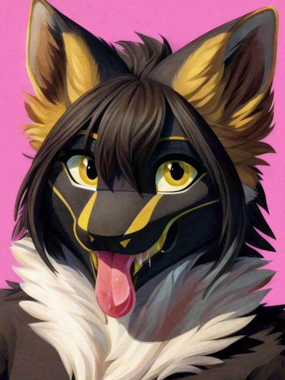score_9, score_8_up, score_7_up, Emote, high quality, high res, highly detailed face, white background,
Purple lynx, furry, eyeliner, eyelished, femboy, kemono, black eyeshadow, long hair, wavy hair, collar, shota, head tuft, shoulder tuft, chest tuft, purple fur, purple hair, fluffy, shirtless, looked pleasured, disheveled, (black lipstick), seductive, teasing face, cute fangs, hair over shoulders, by hyattlen, penis, cum on face, facial, cum on hair, cumshot, one eye closed, cumshot in mouth, testicles, balls on face, ((rub penis on face)), visble breath, hard breath, heart-shaped pupils, pov, veiny penis, realistic penis,