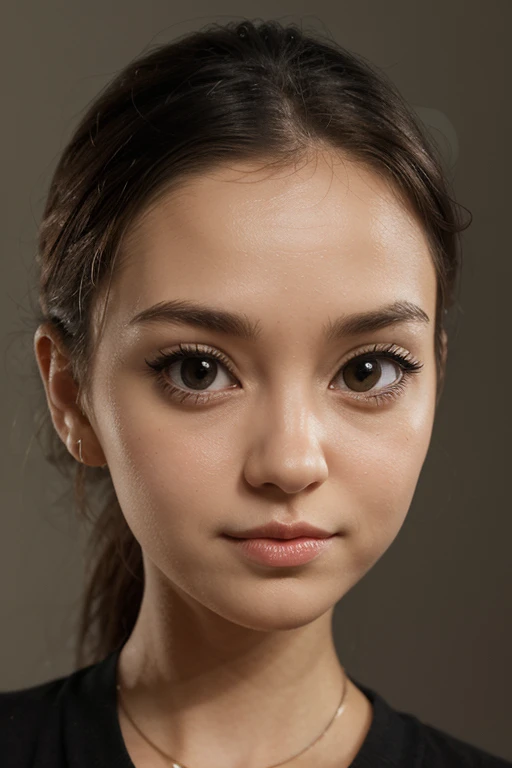 a boy, I had thick lips, detailed eyebrows, medium eyes with a dark brown color, his forehead something big, the somewhat marked and thin face, somewhat large and thin eyelashes, her somewhat dark hair with a book hairstyle,