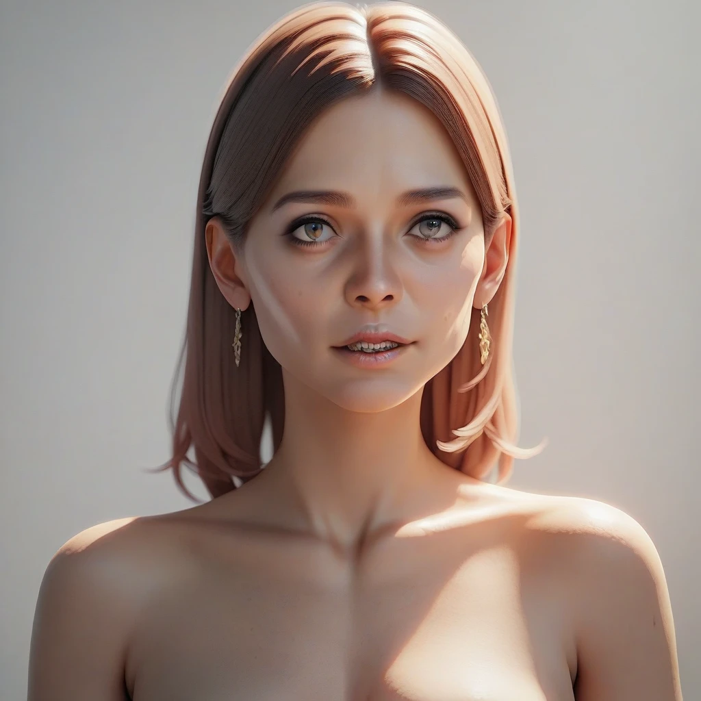 8K, Top Quality, Intricate Details, Ultra Detail, Ultra High Resolution, Masterpiece, close up shot, Slender,, ((Full body )), (Makeup: 0.4), (), , looking at viewer, ((full body)), 1girl, solo, 1 girl, (( )), , , ((tall)), (((fit body))), (((slim face))), sharp face , smile, (( green hair, bangs, , messy hair )) , (detailed face), sharp face, small lips, standing, feminine pose, , show belly ,, , ((,naked, nude, open suit )), , ((detail belly )), detail fingers, detail hands, detailed face, detailed breast, huge breast, Narrow Waist, Skinny, 175 cm tall , Muscular, Navel, Exposed Abdomen, , large breast, , , Beautiful girl with accentuated slender abs: 1.4, Six Pack Abs: 1.4, Bust Botox,, Perfect Body, (( dark background)), black background,