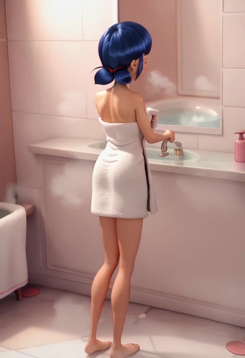 Kizi， full bodyesbian，White color hair，Two ponytails，Red eyes ，very detail eyes，Very detailed hair，（A white bikini）， （Be red in the face：1.2）， Stick out your tongue，Hands holding your head out of sight，Fingers are blocked， （Moisturizes the body1.2），White liquid，（ Perspective below），（Sagging breasts1.2），（Huge breasts 1.2），（Anatomically correct 1.3），briefs exposed，Bra exposed，transparent panty，Transparent bra，（white stockings），high-heels，Open crotch tong，（Wet with all over the body），Wet underwear，Cloudiness of facial fluid，There is a lot of white liquid on the thighs，There is a lot of white liquid under the panties，There is a lot of white liquid on the ground，（extremaly detailed cg），8K，The is very detailed，（A high resolution），（very detail eyes，Very detailed hair），White liquid jet，Third leg，nute