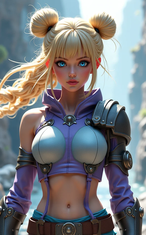 In a fantasy MMO game, The character do jogador entra no mundo do jogo como, thin female character,Have a charming figure. She has a pair of delicate eyes, lips, and a face that increases your overall attractiveness.. The character&The body design is extremely detailed,The clothes she wears enhance her charm. The character menu allows the player to customize her appearance and change her clothes, Add variety to her style. As she travels through the virtual world, A huge sword hung elegantly on his back., Adds an air of strength and power to your character. Ao redor dela, She exudes a magical aura, Create a mysterious and enchanting atmosphere. The detailed game environment, With stunning landscapes, shiny colors, and complex projects. The game itself has the highest quality graphics, 4K or 8K resolution, Ensure all details are displayed with maximum clarity. The visual effects are very realistic, Benefit from professional-grade rendering technology and physically-based rendering. Lighting effects create an immersive atmosphere, Dynamic shadows and studio-quality lighting accentuate character'Beauthfull. With this tip, Stable diffusion will generate visually stunning images for fantasy MMO games, Slender figure shows charming femininity, characteristics, and powerful presence. The combination of detailed view, Realistic rendering, and shiny colors will bring this game world to life, Awaken your audience'Imagination.