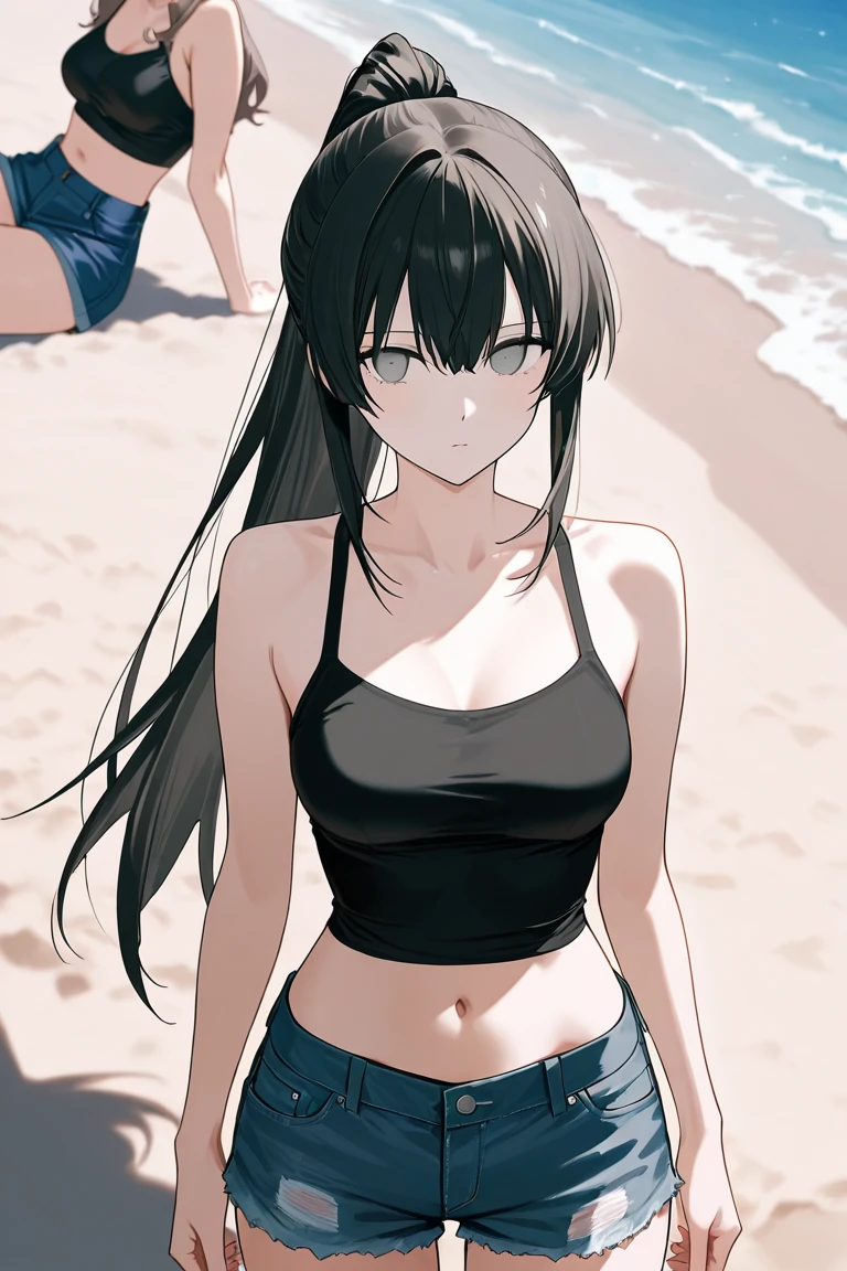 (A superb exquisite Kousaka Reina), (Kousaka Reina:1.5),
(photo realistic:1.4), (hyper realistic:1.4), (realistic:1.3),
(smoother lighting:1.05), (increase cinematic lighting quality:0.9), 32K,
1girl,16yo girl, realistic lighting, light on face, ray trace, (brightening light:1.2), (Increase quality:1.4),
(best quality real texture skin:1.4), finely detailed eyes, finely detailed face, finely quality eyes,
(tired and sleepy and satisfied:0.0), ((face closeup)),
(large chest), (Perfect Body Proportions), (slender Body Proportions),
(beachside), colorful bra & panties,
(Increase body line mood:1.1), (Increase skin texture beauty:1.1),((look back)),