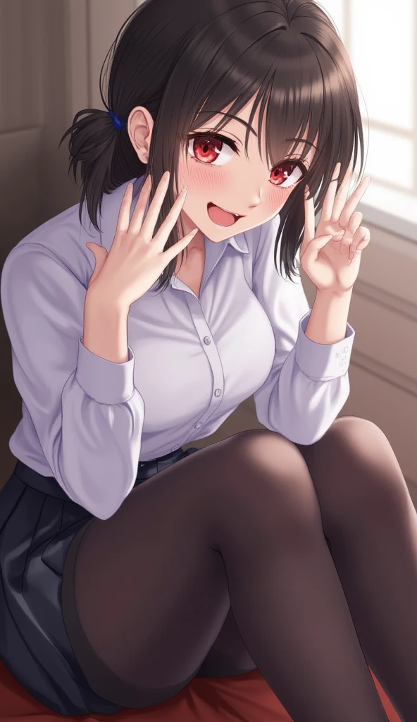 girl、、Private Server、Clothes falling apart、masturbation behavior、Touching the pussy、Squirting、sexual excitement、Red face、Sigh、Close your eyes