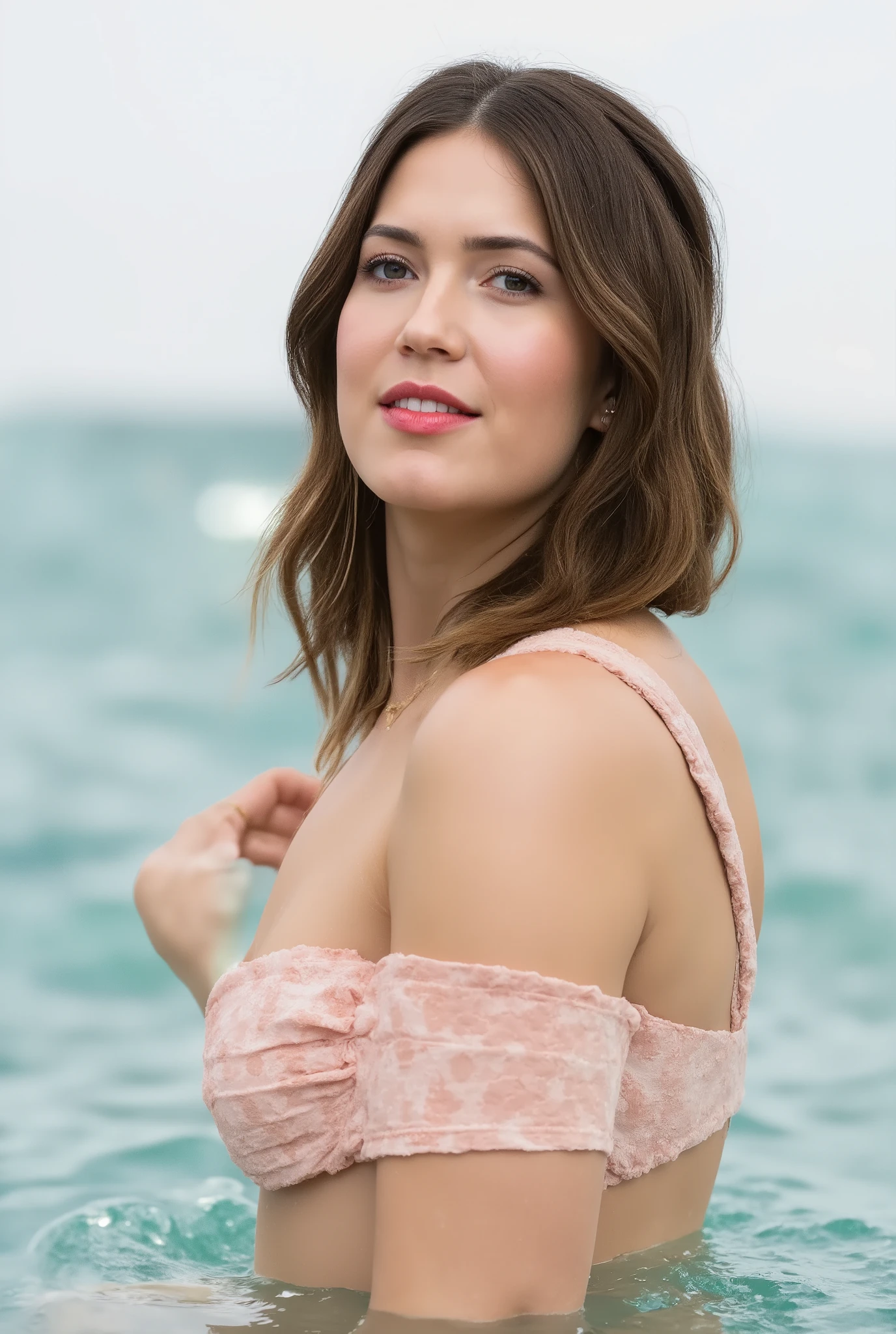 ((realism)), extremely high quality RAW photograph, detailed background, intricate, Exquisite details and textures, highly detailed, Photo of (Hayley Atwell) wearing bikini at the beach, ultra detailed photograph, warm lighting, artstation, 4k, sharp focus, high resolution, detailed skin, detailed eyes, 8k uhd, dslr, low harsh lighting, high quality, film grain, Fujifilm XT3,