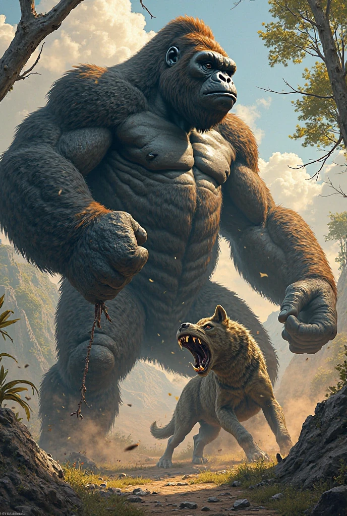 Jaguars hunting titans
