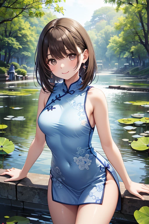 masterpiece、high resolution、((China dress:1.3)) 、mini skirt、Chinese service、Chunli、Chunli、((small breasts 1:1.3))、((small breasts))、(A cup bust)、((small tits:1.3))、Elegant and beautiful texture、RAW photo、16K、(Bokeh:1.3)、
35 years old、Japanese、beautiful face、(bright smile:1.1)、juicy lips 、Super detailed、High resolution、one girl、Full body Esbian