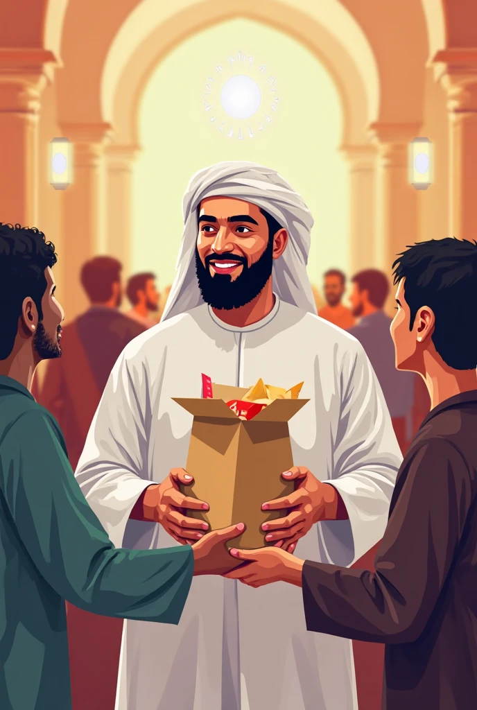 Muslims helping poor muslims
