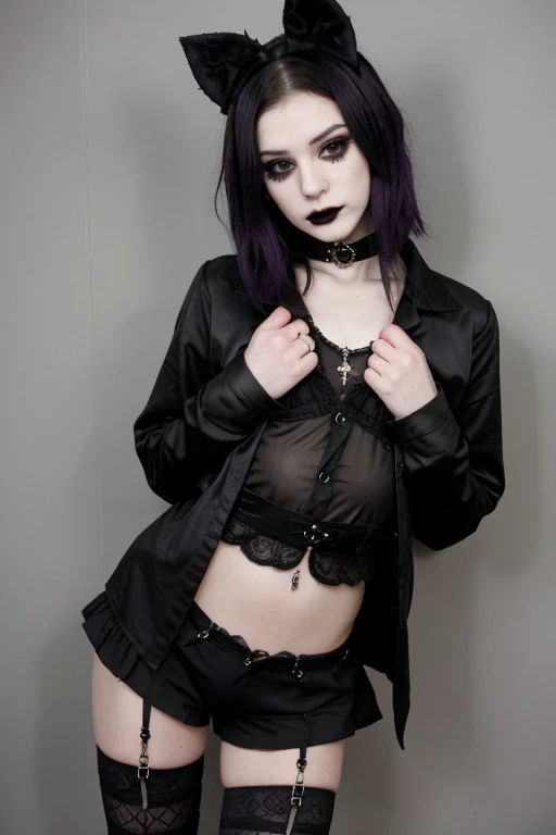 (Highest quality)、A perverted slut who likes cowgirl position、stick out the tongue long、Japanese women、expensive、40s、Sticking out a long tongue、Snake Tongue、Squat pose、Spread your legs wide、Bow legs、She spreads her legs in an M-shape to show off her shaved pussy、Wearing black pantyhose、Thigh muscles、Exposed breasts、short hair、Orgasm facial expression、A nurse from the dark and twisted world of Silent Hill, Beautiful attention to detail, Beautiful lip detail, Very detailed顔と肌, Long eyelashes, Ominous look, Tattered and bloody nurse's uniform, Hospital gowns, Medical equipment, ominous lighting, Dark Shadows, shortage々New industrial area, Horror atmosphere, Moody color palette, Dramatic chiaroscuro lighting, (Highest quality, 4K, 8K, High resolution, masterpiece:1.2), Super detailed, (Realistic, photoRealistic, photo-Realistic:1.37), Very detailed, Cinematic, Dramatic composition