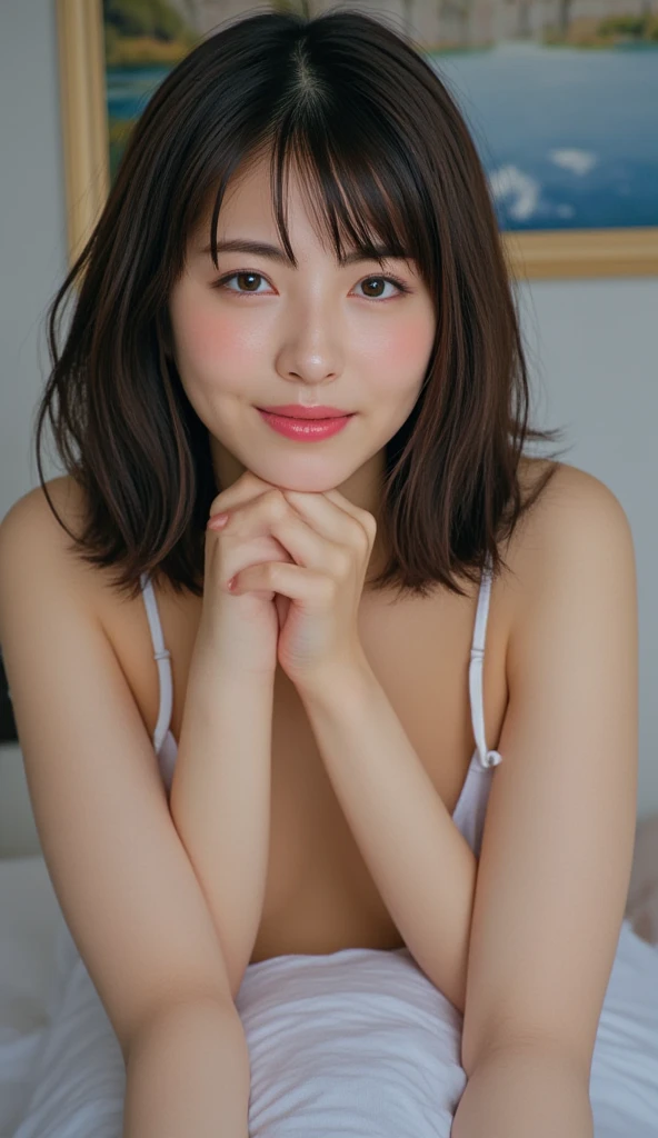 (Browsing Caution:1,4),Mix 4, (8K, RAWphotograph, Highest quality, Tabletop: 1.45), (Realistic, Realistic: 1.37), With a girl, cute, bed,illumination, night, プロのillumination, photographn mapping, Radio City, Physically Based Rendering, Gradient Brunette, 高品質のphotograph, High resolution, 1080P, (Beautiful face), (Detailed facial depiction), (Detailed description of the hand), (Delicate CG), Extreme light and shadow, Rich details, (Detailed facial features), (Highest quality), (Fine Eyes), Look in front of you,Beautiful woman, Highly detailed face, Highly detailed lips, Fine Eyes, double eyelid,  超High resolution, (Faithfulness: 1.4), photograph, 1 girl, [(sad)],  , Thin limbs, sunlight, movie, Cool pose, I Cup, Highest qualityな完璧なボディ, photographのような, (1 girl: 1.3), Perfect balance, (Huge, Perfect breasts, Areola),(Realistic, Photorealistic:1.37),One Girl, Cowboy Shot,Professional Lighting, Photon Mapping, Radio City, RAWphotograph、(Photorealistic:1.4)、Octane Rendering、Complex 3D rendering with ultra-detail, Studio Soft Light, Rim Light, Vivid details, Super Detail, Realistic skin texture, Highly detailed CG Unity 16k wallpaper, compensate, (Detailed Background:1.2),Highest quality, 超A high resolution,,((Light on face:1.2)),((movie照明:1.2)),(Photorealism:1.4),((30 piercings in left ear)),((necklace)),((A woman who always smiles)),((nightのプールサイド:1.4)),((Lighting on face:1.5)),((Close-up of face:1.2)),((Delicately depicting the face:1.2)),((multicolored hair colors:1.4)),(Very short bob hair:1.4),,(((Completely naked))),(((nsfw)))