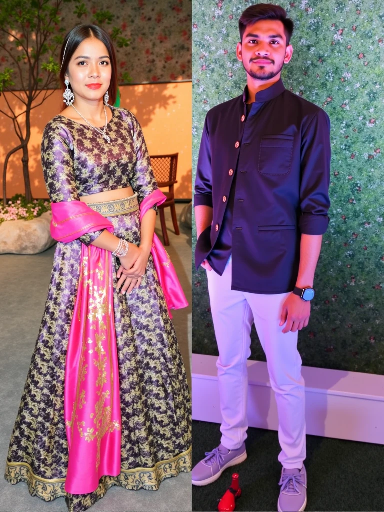 Viral Couple niraj AI Photo Editing Prompts