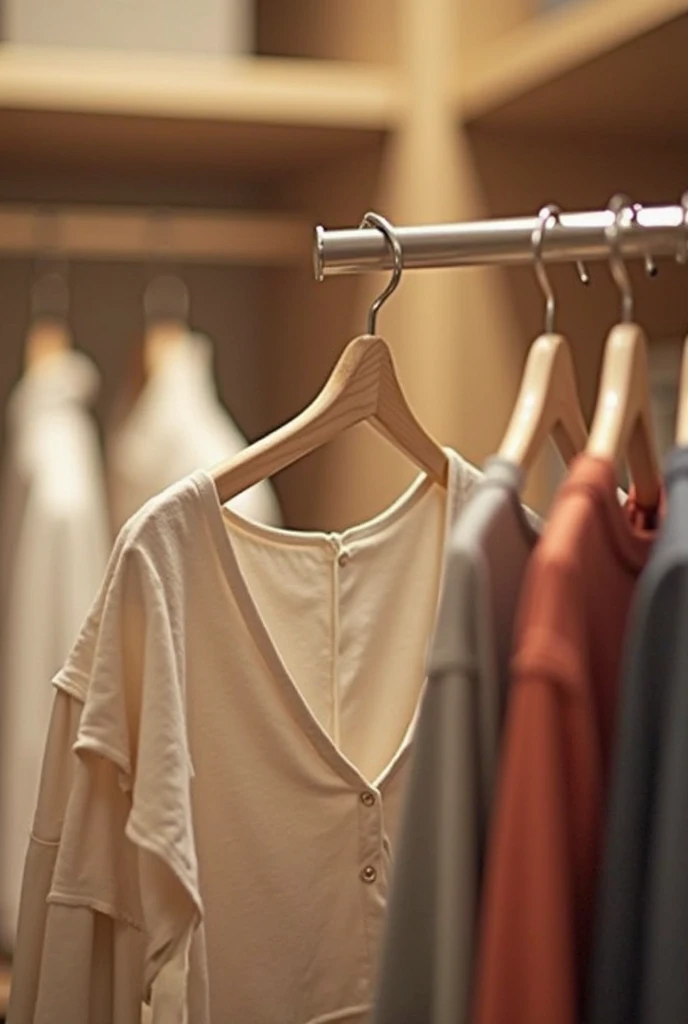 (girls' school blouse on hanger swells as if worn by invisible girl:1.7),((invisible, no humans:1.7, headless:1.7, handless, legless)), (big breasts:1.8),arms up,
(8k, RAW photo, best quality, masterpiece:1.4), (realistic, photo-realistic:1.5),photon mapping, radiosity, ((Hasselblad photography)),physically-based rendering,