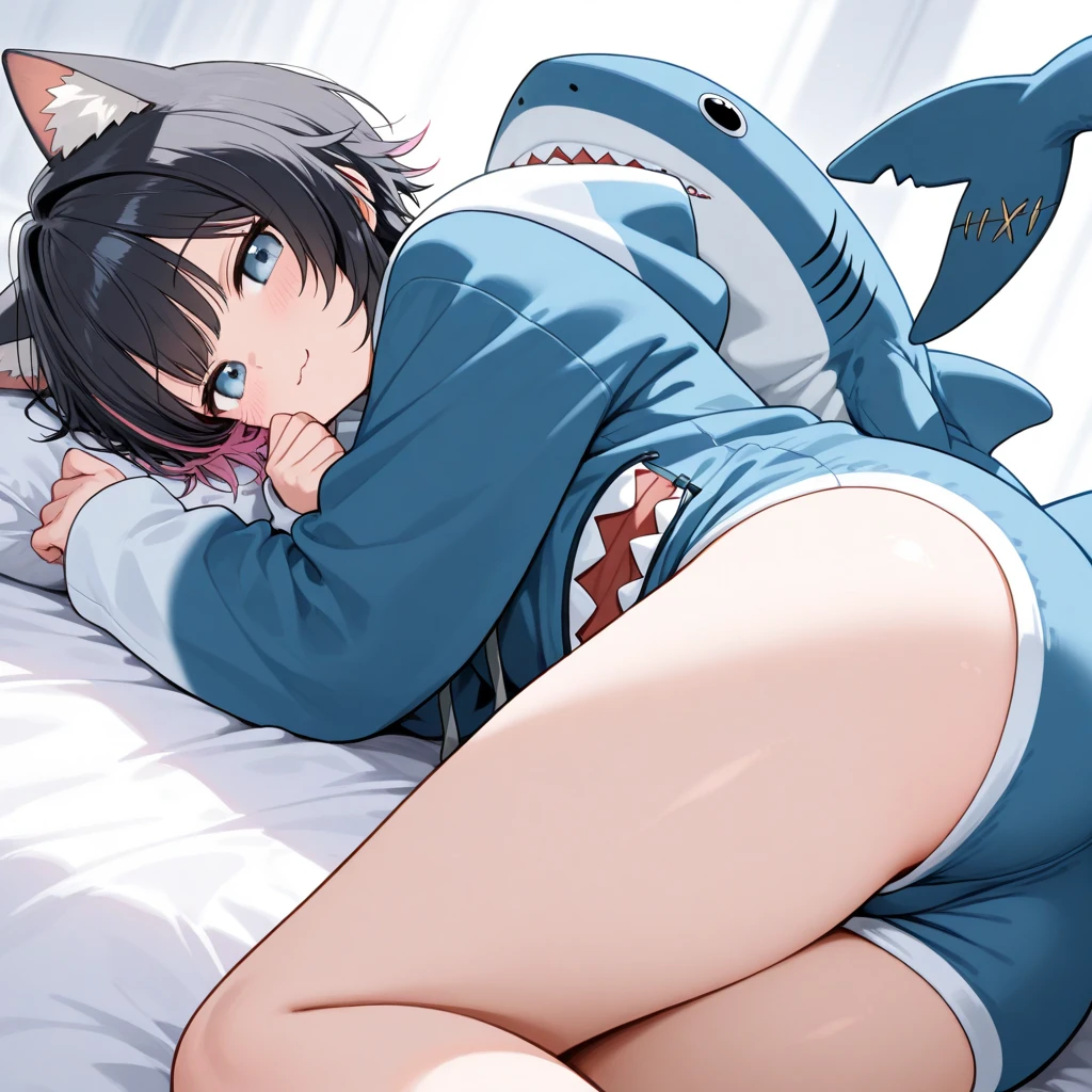 best quality, masterpiece,
ultra detailed, ultra high res,
(:1.5), nsfw, nude,
1 and 1 male,
girl and man are having sex, (doggy style),
man insert Penis into loliagina,
blushing, half-eyes closed,
open mouth, smile, cute fangs,
sweat, steam, saliva,
purple very long hair, purple fox ears, red eyes,
erection of nipple,
on the bed,
solo focus,
EPTakeuchiNaokoStyle,
1990s \(style\), anime screencap,
retro artstyle, anime coloring,
traditional media