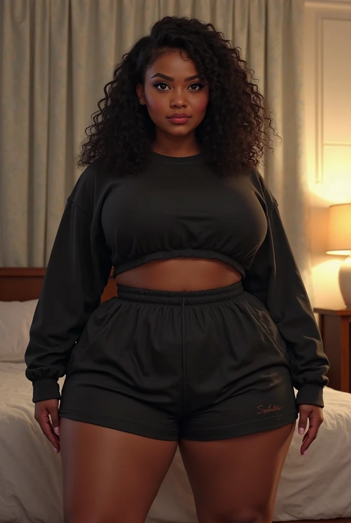 (1fille), peau foncée_femelle, black dreadlocks, Afro-américain, sweatshirt à capuche, gros seins, les yeux alignés, Des yeux brillants, Corps voluptueux, peau en sueur, gros cul, Abdos, pièce, nsfw (en anglais seulement) (en anglais seulement) (en anglais seulement) (en anglais seulement) (en anglais seulement) (en anglais seulement) (en anglais seulement) (en anglais seulement) (en anglais seulement) (en anglais seulement) (en anglais seulement), Rétrospective, Regard séduisant, Rétrospective, culotte noire, allongé sur le lit, nsfw