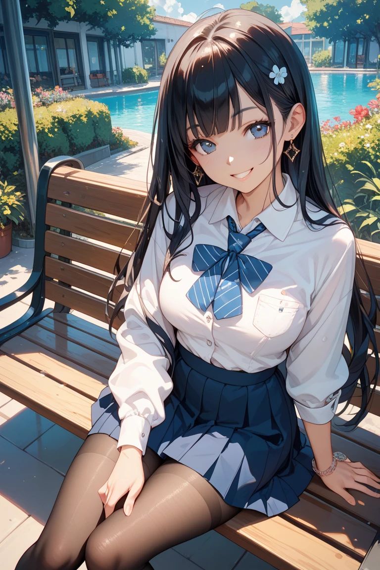 Ocean high school student uniform summer Date