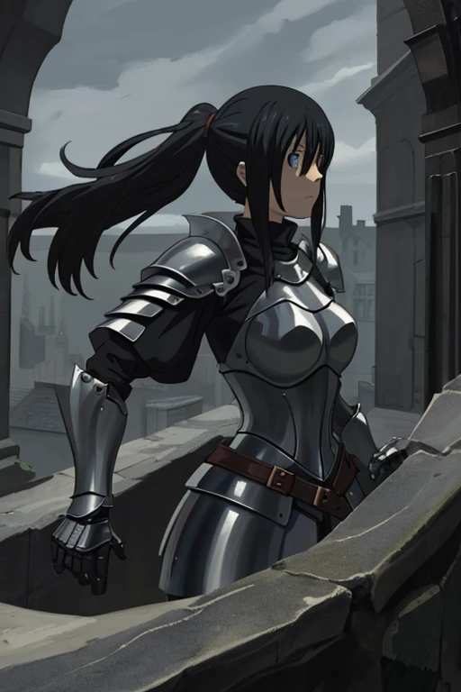 un primer plano de una mujer con armadura y cabeza con cuernos, Caballero femenino, Chica armadura, beautiful Caballero femenino, gorgeous female paladin, cuernos blancos reina demonio, fantasy paladin woman, Armadura blanca brillante, of a beautiful Caballero femenino, bikini armor Caballero femenino, female paladin, con elegante armadura plateada, knights of zodiac girl, fantasy knight, Chica con armadura de caballero