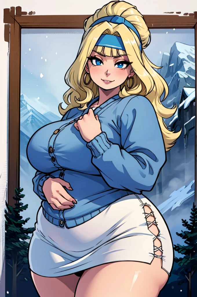 WITHTH YOUR BACK TO THE CAMERA,((ultra quality)), ((masterpiece)), (((best quality, highly detailed ))) highly detailed, score_9, score_8_up, score_7_up, score_6_up,source_Anime,BREAK, elsa, 1girl, elsa (frozen), (Beautiful face), (beautiful female lips), solo, blue eyes, blonde hair, long hair, bending over, makeup, freckles, smile, lipstick, bare shoulders,(crop tank top, jeans), ((massive breasts)),looking to the sky, cleavage, \(beautiful female hands), ((ideal female figure)), ideal female body, beautiful waist, gorgeous thighs, beautiful huge breasts, thick thighs, wide hips, forest, single, solo, smile, closed mouth, half opened eyes, blush, elsa, looking at viewer, cowboy shot