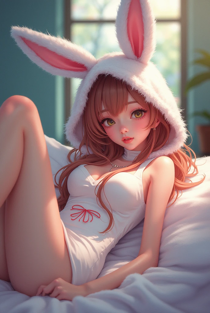 Anime illustration rabbit