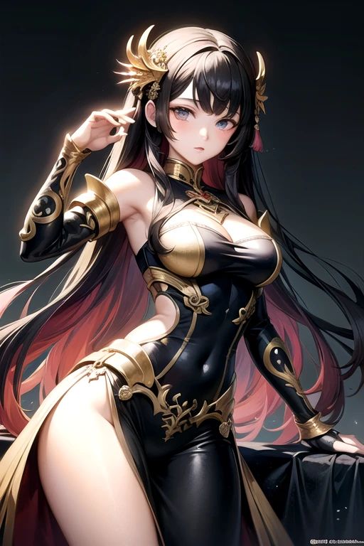 ((((((outstretched hands, out stretched fingers, outstretched arms)))))) black hair, bare shoulder, red eyes, very long hair, cleavage, large breasts, dress, showgirl skirt, high-leg, cleavage cutout, tiara, bare thighs, gauntlets, bare shoulder, spread fingers, bare fingers, bare hands, good hands, best hands, Correctly aligned fingers, extremely detailed hands and fingers, ultra detailed hands and fingers, super detailed hands and fingers, perfect hands and fingers, biologically accurate hands and fingers, (((4 fingers and 1 thumb accurate hands and fingers))), beautiful hands and fingers, hands and fingers drawing, human hand and fingers, perfect arrangement of fingers, detail focus hands, detail focus fingers, perfection hands, better hands, adult face, fearless face, (((both arms, two arms, both hands, two hands))), super fine illustration, masterpiece, masterwork, by famous artist, official art, ultra high res, best quality, high quality, Hand, detailed, perfect, perfection , hands, both hands is Thumb and index finger and middle finger and ring finger and little finger, even hands, panties, thighhighs, symmetrical bangs, gleaming skin, oil skin, shiny skin, wet skin, sweat, rouge, exquisite, beautiful, extremely detailed cg unity 8k wall paper, perfect face, ultra detailed beautiful face, perfect nose, perfect mouth, clear eyes, light eyes, perfect eyes, symmetrical eyes, even eyes, 16k portrait, absurdres, perfect body, perfect anatomy, perfect proportion, perfect arms, perfect torso, symmetrical hands, symmetrical arms, open arms for viewer, extremely detailed cg, beautiful artwork, production art, ultra quality, high quality, finely detailed, insanely detailed, absolutely resolution, raw photo, fantastic, amazing, beautiful portrait of cute anime girls, hdr, very aesthetic, cinematic, super detailed skin, top quality, intricate, professional quality, highly detailed, crisp quality, sharp focus, rich contrast, extremely high resolution, realistic hands,