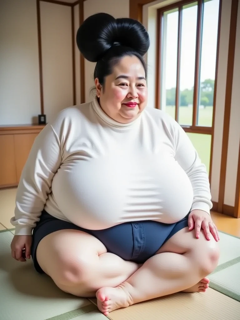 Extremely Morbidly Obese Japanese girl
