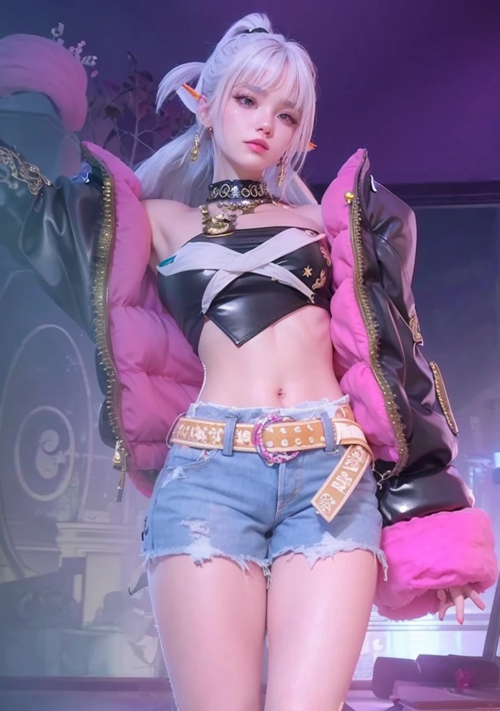 ((Best quality, 8k, Masterpiece :1.3)), Sharp focus :1.2, A pretty girl 24 years old with perfect figure :1.4, Slender abs :1.3, Raw photography、超A high resolution, full body, Ultra High Definition, (Photorealistic:1.4), Detailed Photo, Smiling, Sexy, Facing Camera, Close-up , (Photorealistic), (1girl), Beautiful Face, (Realistic Face),Beautiful Hairstyle, Realistic eyes, beautiful detail eyes, (realistic skin), beautiful skin, (sweater), absurd, attractive, ultra high resolution, ultra realistic, high definition, golden ratio,Good hands、10、high-reaster-piece、highest quality、head:1.3、((Hasselblad photo))、Fine Skin、crisp focus、(Light like a movie)、gentle lighting、Dynamic Ungle、[:(detailed face:1.2):0.2]、
Negative Pro,  Highly detailed face and skin texture, Detailed eyes, Double eyelid,super fine eyes,super fine hand, face zoom, perfect makeup,(Huge breasts that look like they might burst:1.1)