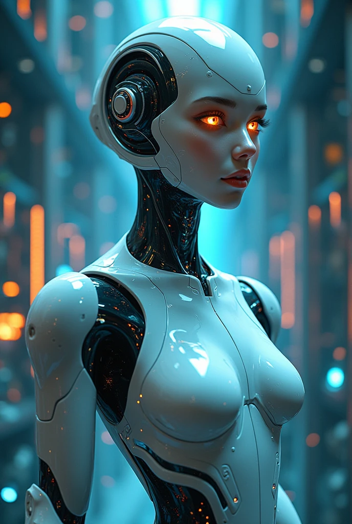 I want you to represent a robot that is detecting anomalies in an immune system.