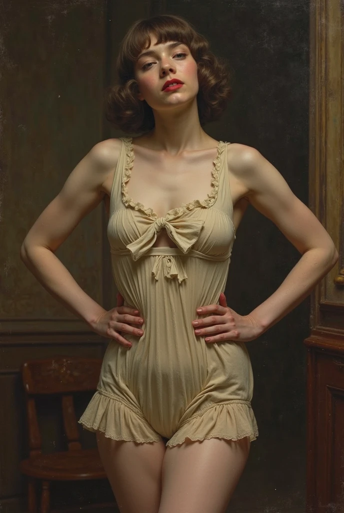 nsfw, teardrop breasts, large breasts, skinny waist, (pussy, pubic hair, tanlines), <lora:Dorothy:0.75> DorothyW_TBO, black eyes, petite, slender, skinny, auburn red hair, high detail, attractive, black_hairband:1.4, pale skin, bob cut, straight hair,
dynamic angel, dynamic pose,
BREAK
black_background
BREAK
<lora:arrisr2:0.2> 35mm, arri-sr-2film, cinestill, film, kodak, vintage <lora:very_thin_pussy.v1.0:0.6> <lora:weight_slider_v2:-0.25> <lora:skin_tone_slider_v1:-1.75> (black maxi dress, skin tight dress),