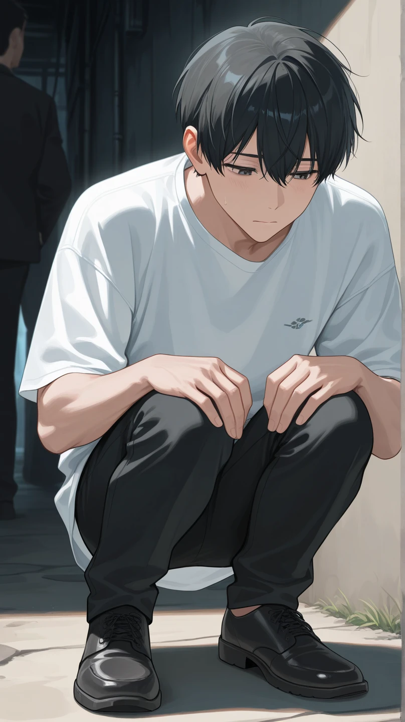 Use the power of God to change the body of your beloved boyfriend,Absurd,cool,,,He was a refreshing, athletic, innocent boy.,,,I was still a virgin,,boy,,,boys,,,Spiked Hair,charm,Slim figure,23 years old,,Tall,Japanese student style,,Everyday casual clothes,,,The male protagonist,,Yeah.?Why?よ!?,,Why?!?,With a frightened look on his face,,,,,(Suddenly my lively crotch was completely castrated in the street:1.3),(Completely castrate the lively crotch:1.3),(I failed miserably at becoming an adult man.),,Super manly is slowly declining,,Daytime,Smooth,Skin texture,Functional beauty,youth,shine,,Breeze,A speck of dust,Natural light,face,hand,eye,blush,tears,,,Saliva,,,Urinary incontinence,Urinary stains,,Accuracy,,Ultra correct,Biological,Excellent detailed anatomy,4K,8k,Highest quality,Male Focus,,Depth of written boundary,Character Portrait,{The end of a romantic relationship with her?},{The future where I live as an anal pet,An undeniable future,A confirmed future,}