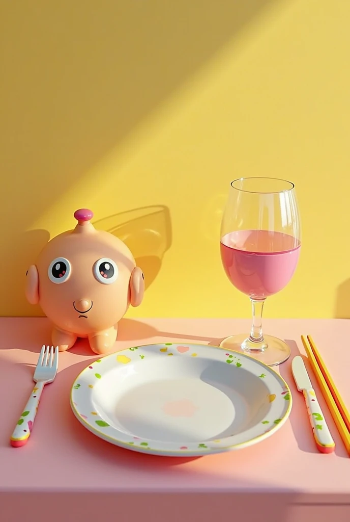 Genrate image on 'Eat 5 STAR Do Nothing' with yellow background
.