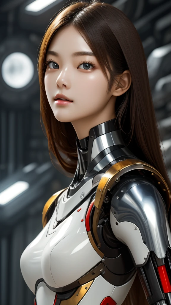1 Girl,
Mecha core, Cleavage:1.5 ,Large Breasts,
( 8k Artwork,author:Anato Finnstark Benedick Bana , )
