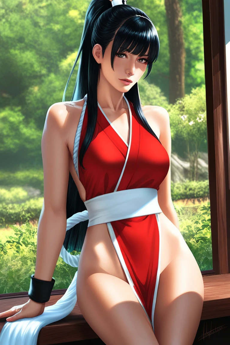 ((((Very nice smile))))、(((おでこを出す:1.5)))、((Direct your gaze this way))、1 girl,NsfW,(one peace wanokuni edition)、((ponytail、Red ribbon on the tie)) 、((they say olobi))、((A very sexy mini kimono dress with a large slit、(((Kimono obi)))、(((The white kimono is decorated with purple iris flowers)))、((Wearing a black haori with a red lining)),Exposed underboob)):1.2, White costume,((Short costume)),(((nico robin))),(ONEPIECE),((Huge breasts 1.8)), clavicle, Glowing purple eyes,absurdists, brainwashing,Hollow Eyes, ((Expressionless, Emotional removal)),avert your eyes , Full body portrait, Outdoor,Dim Alley,night, (highest quality、4K、8K、High resolution、Must have:1.2)、Very detailed、(reality、It is realistic.、Realistic:1.37)、ticker、hyper HD、Studio Lighting、Ultra High Definition Paint、Sharp focus、Physically Based Rendering、Extreme Detail、Professional specifications、Vibrancy and color、Blurred、Sports portrait、landscape、Horror Style、Anime Big Tits、sf、photograph、Concept Artist、Five Fingers, Perfect body, {{{masterpiece}}}, {{{highest quality}}}, {{Very detailed}}, {shape}, {{Very delicate and beautiful}},Improved cost performance、all roles、Canon 5D MK4でphotograph、photograph, ((((The back is surrounded by many flowers on the vast grassland、She is centered in the frontal shot、Surrounded by flowers that cover the background、sun shine、Illuminated by a dazzling light、Heavenly Sunshine))))(((Topless))),((( shirtless))), (((showing us perfect nipples, perfect areola, perfect nipples, estimated bust 88cm)))