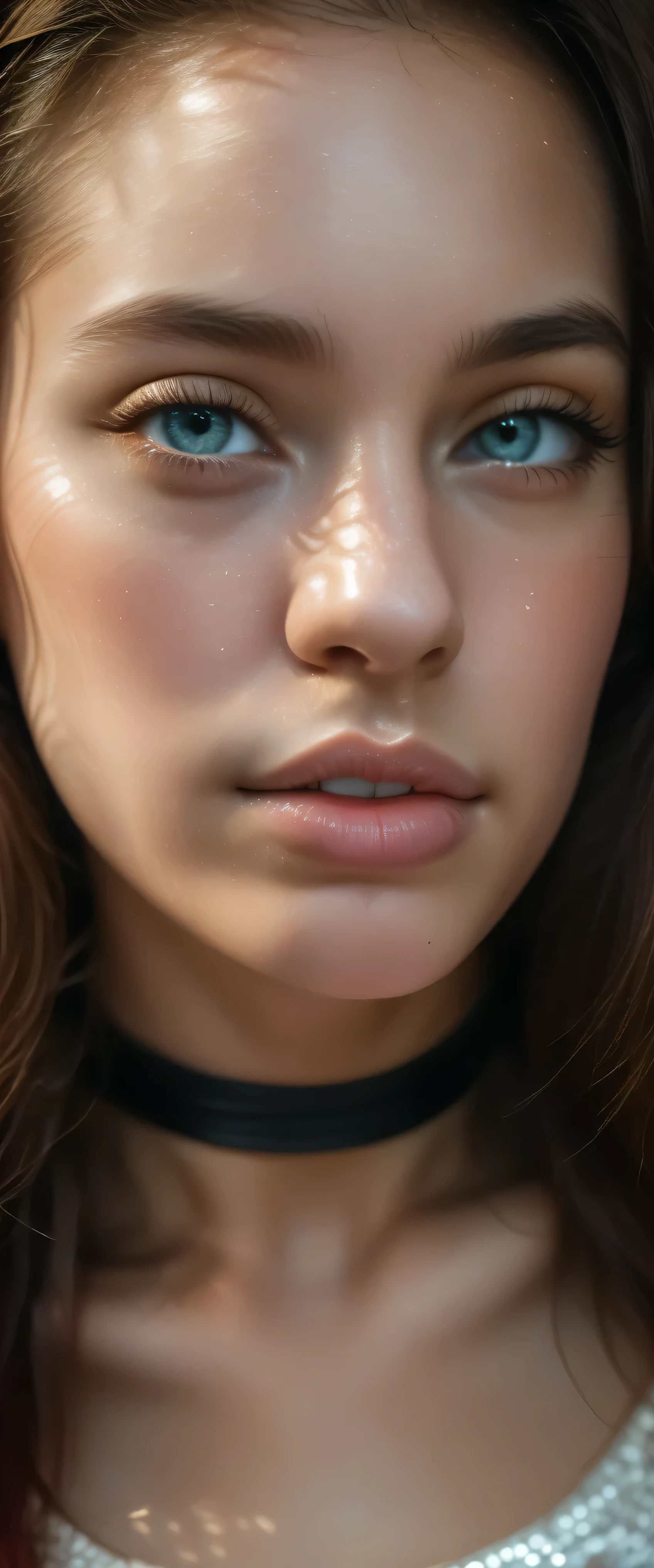 (there is a woman with (hands_tied_up)), neck zoomed in, closeup of arms, upper body close - up, upper body close up, skinny upper arms, zoomed out shot, close up (half body shot), neck zoomed in from lips down, detailed arms, smooth tan skin, ((armpit)),a close up of a woman ,photorealistic skin texture, detailed unblurred face, close up at face, close up of face, realistic skin texture, realistic textured skin, ultra high detail ultra realism, hyperdetailed skin, closeup on face, 8 k pores,UHD, closeup of face, neck zoomed in from lips down