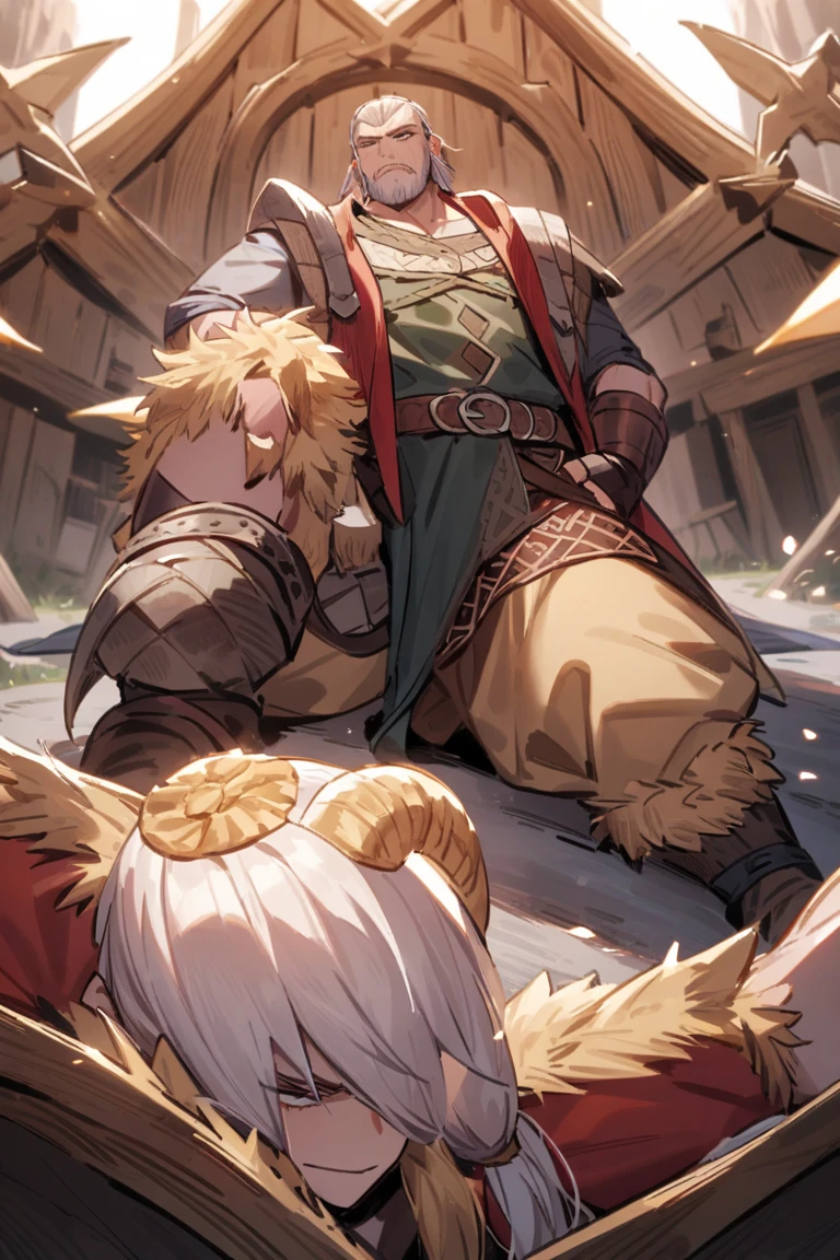 Highly detailed,(((Ultra-detailed))),(((Masterpiece))),(((Best quality))),Extremely detailed 8k wallpaper,professional color graded,a warm color palette,((((((NSFW)))))),((((yaoi)))),(((((1boy))))),((((((1 boy)))))),((((((Solo)))))),((solofocus)),((((((Male)))))),(Male focus),((((Male masturbation)))),((Masturbation)),(handjob),((Public masturbation)),clothed masturbation,(((lookingat ))),(((double handjob))),((Touching pubic area)),(view the viewer),(()),(((((( outside)))))),(( Milking)),((((vein )))),((((Large )))),( Grab),(((The erection))),(((how to))),cum on bodyl,cum on hands,(cum on ),,((Bed)),(Indoors),lens_flare,Looking down,smelling,ahoge,(Short hair),Open mouth,midriff,Spread legs,White hair,((indoor)),thigh band,opens his eyes wide,(Red eyes),Seductive smile ,Smug,Naughty_face,Putting up with_face,Expressionless,expressionless eyes,excited,mindbreak,mental control,(Maple plains and leaves),frottage,Sexual sexual toy,BDSM,,Sex machines,Shorts,((shirt)),((((full bodyesbian)))),((Sitting)),The erection:1.4,Bare lower body,Huge ,huge testicles,cum shots, Leakage