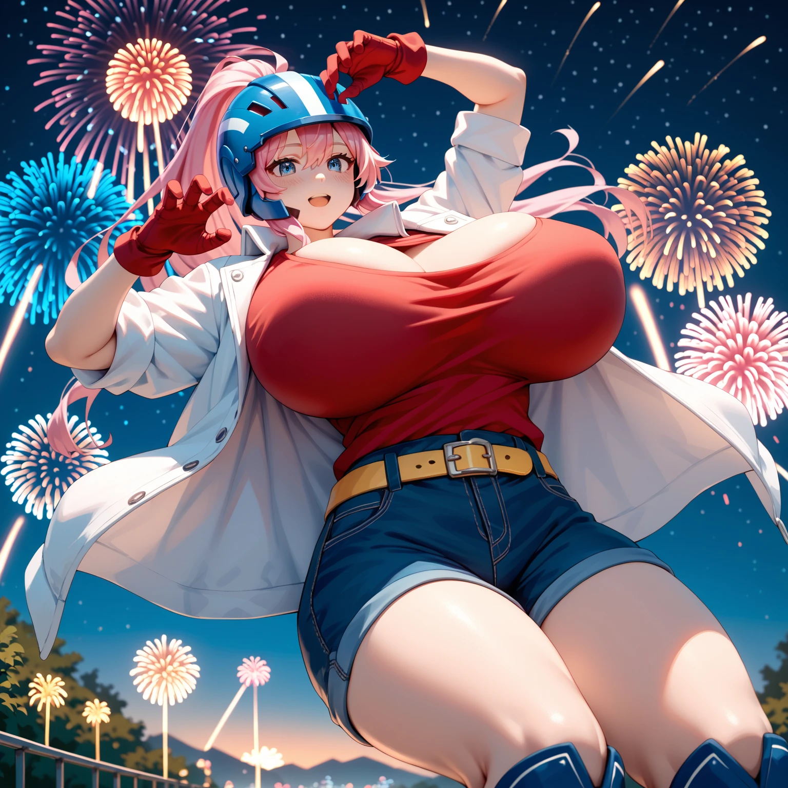 Ultra HD、Ultra high definition、Noise Reduction、perfection、girl、clown、Clown Cosplay、Camel Toe、Giant tit、Nipple Puffs、Cleavage、Plump、Super big breasts、Super big butt、Cowboy Shot、clownメイク、Street performer