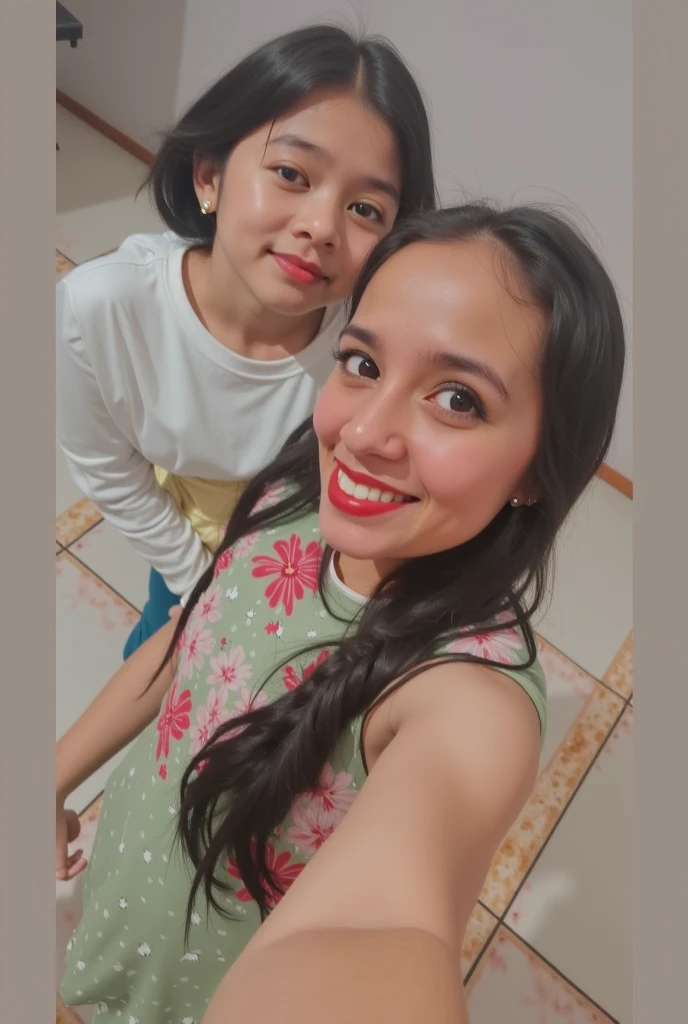 work of art, best qualityer, illustration, Platinum Earrings, Platinum Necklace, red dress on woman, cute, (dynamic lighting:1.2), cinematic lighting, Delicate facial features, sharp focus, (超detailded, blossom, sheen:1.4), lots of little gems, em uma praia