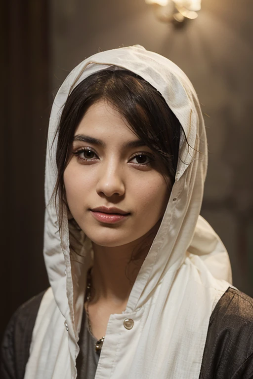 Mujer madura hermosa y en paz