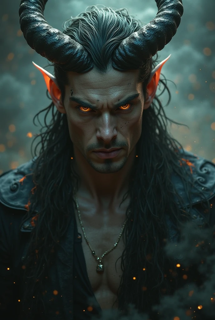 man with horns